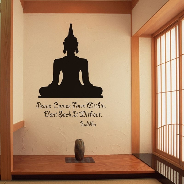 Religious culture text Buddha wall stickers wallpaper selling home decoration wallpaper | Wish Religious culture text Buddha wall stickers wallpaper selling home decoration wallpaper | Wish