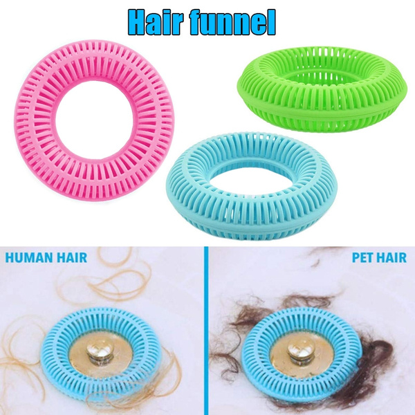 Tub Ring Wraps Around Your Drains To Instantly Catch Every Hair ...