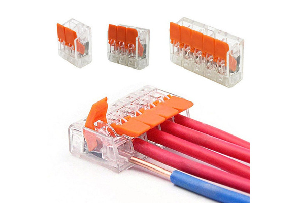 24/75/85Pcs Compact Electric Cable Connector Wire 2/3/5 Way  Wire Connector