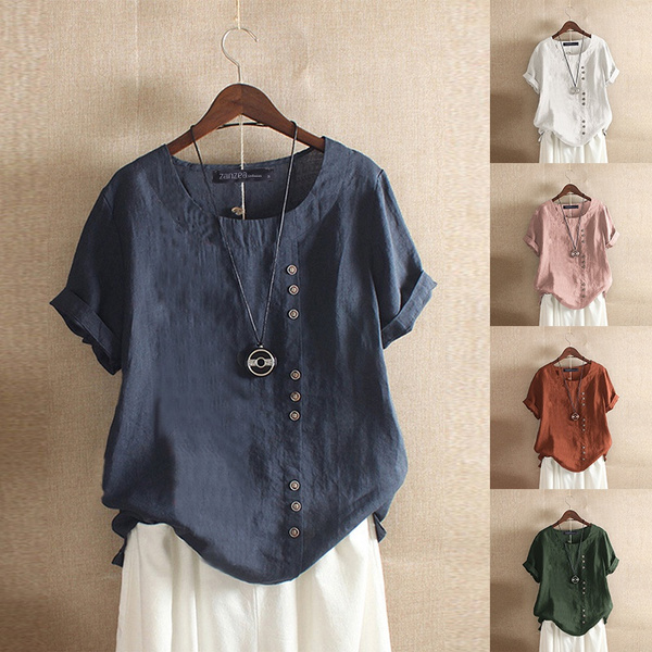 blouse, Summer, basictop, Shirt