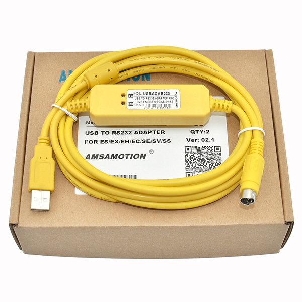 USB DVP USB-ACAB230 USB Interface Programming Cable Suits for DVP series PLC 