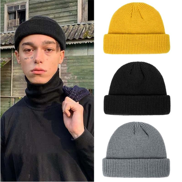 short ribbed beanie