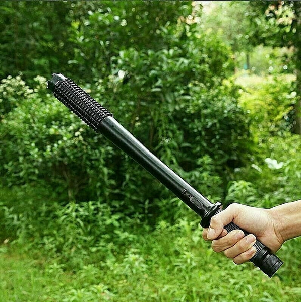 STUN GUN WITH FLASHLIGHT 19" LONG 9 MILLION VOLTS SUPER POWERFUL SELF