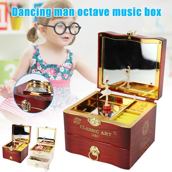 Vintage Kids Jewelry Box Jewelry Storage Jewelry Box Ballerina