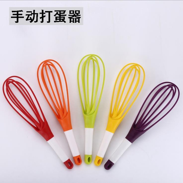 String Creative Multi-functional Plastic Egg Whisk Hand Mixer Beater Home  Kitchen Shovel Cooking Eggs Tools / Easy Storage