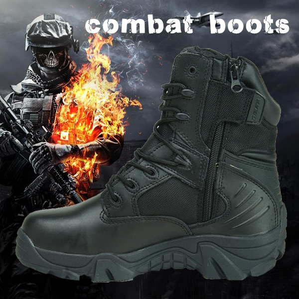 Non slip military outlet boots