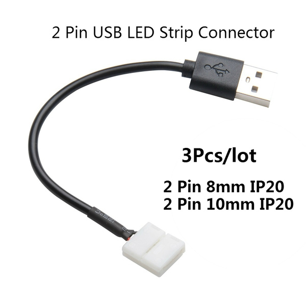 led strip light usb connector