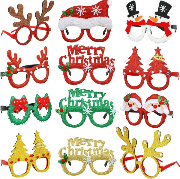 Funny 2025 christmas eyeglasses