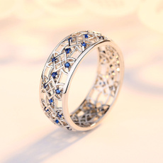Wedding, Jewelry, 925 silver rings, Bride