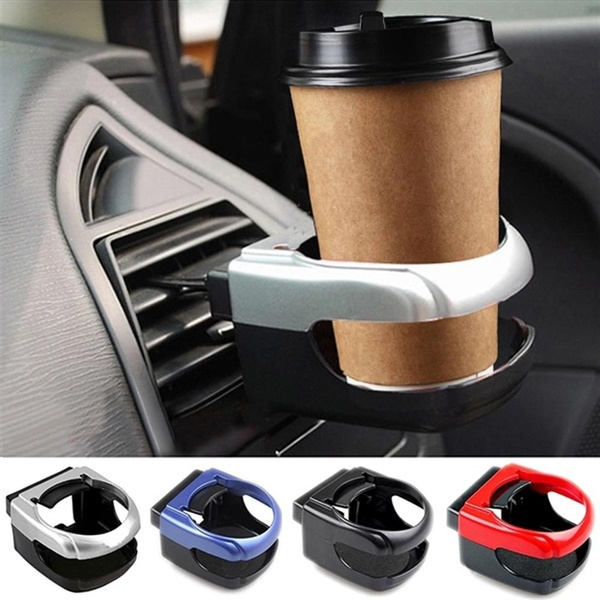 1Pcs/1Pair High Quality Car Cup Holder Auto Air vent Holder Coffee  Organizer Auto Drinking Phone Holderr