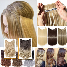 elastichairextension, Extensiones de cabello, Straight Hair, wireinhair