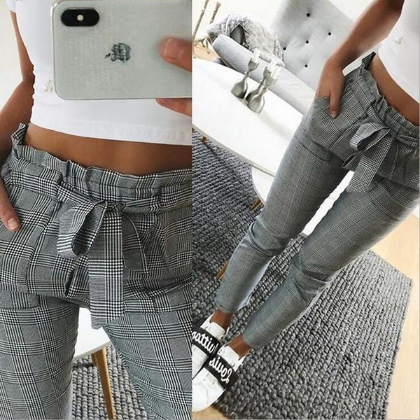 Buy Gray Black Stripe Regular Fit Solid Trouser Cotton for Best Price,  Reviews, Free Shipping