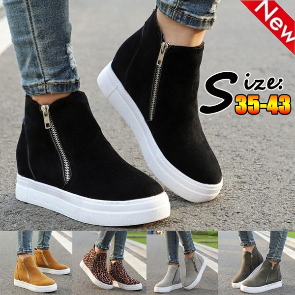 wedge casual sneakers