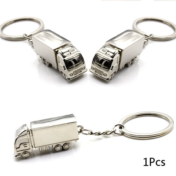 1Pcs Cute Keychains Car Key Chain Truck 
