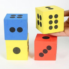 Toy, Dice, Colorful, Foam