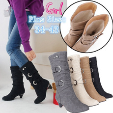 tallboot, Plus Size, Leather Boots, Winter