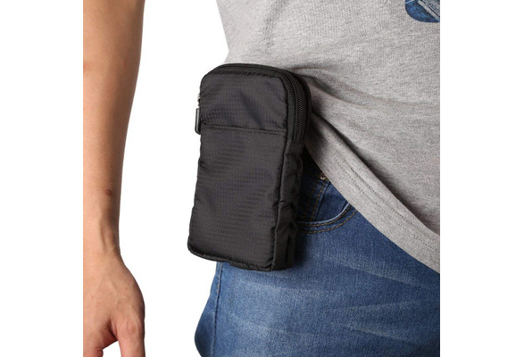 Petit Sac à Bandoulière Homme Femme Homme Universel Sacoche de Ceinture Travail Pochette Telephone Sac à Épaule Sac à Main Housse de Transport MDJYMYZ Sac de Ceinture Clip pour Téléphone Portable