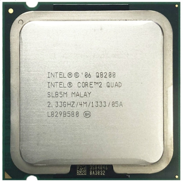Intel Core 2 Quad Q8200 2.33GHz 1333MHz 2x2MB Socket 775 Quad-Core CPU CPU ONLY 
