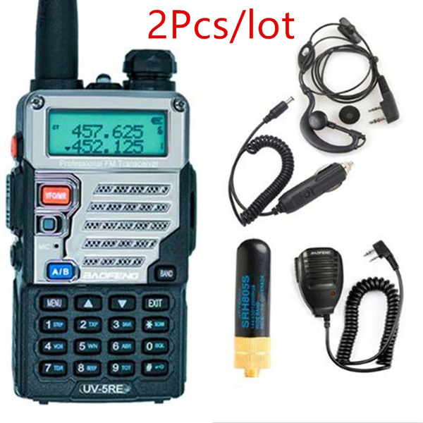 2Pcs/lot PTT Bao Feng Uv 5re Walkie Talkie Pofung Radio For Talky Walky  2-Way Radio Scanner Ham Radio | Wish