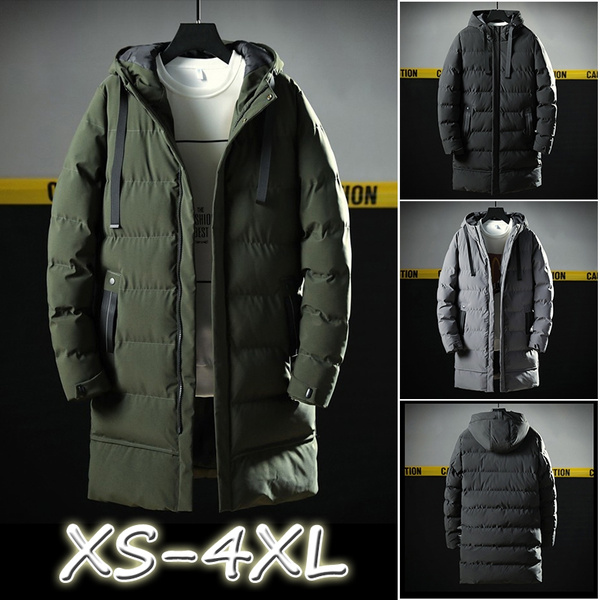 Coat Thick Parka Homme Warm Tops Plus 
