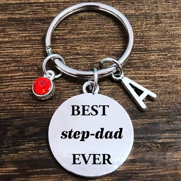 birthstone keychain for dad