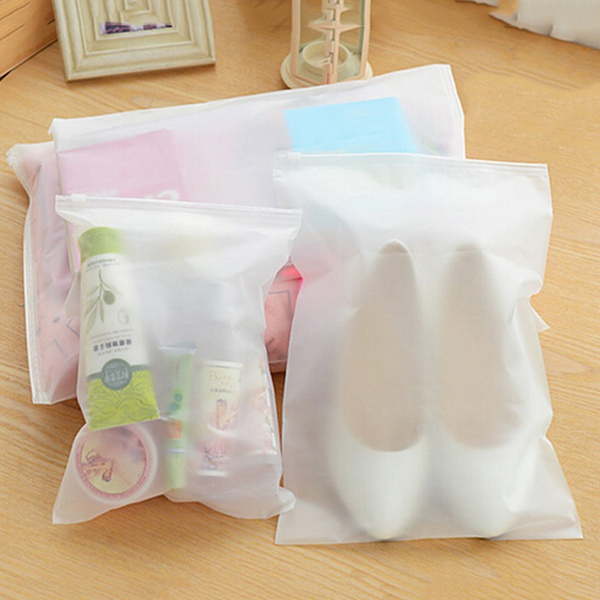 3PCS Waterproof Zipper Underwear Sock Storage Bag Travel Trips