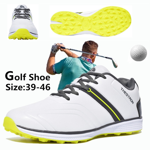 IZ New Golf Shoes Lightweight Men's Shoes Golf Breathable Waterproof