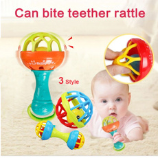 Funny, teethertoy, Bell, rattle