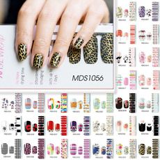 Nails, nail stickers, Flowers, diynailsticker