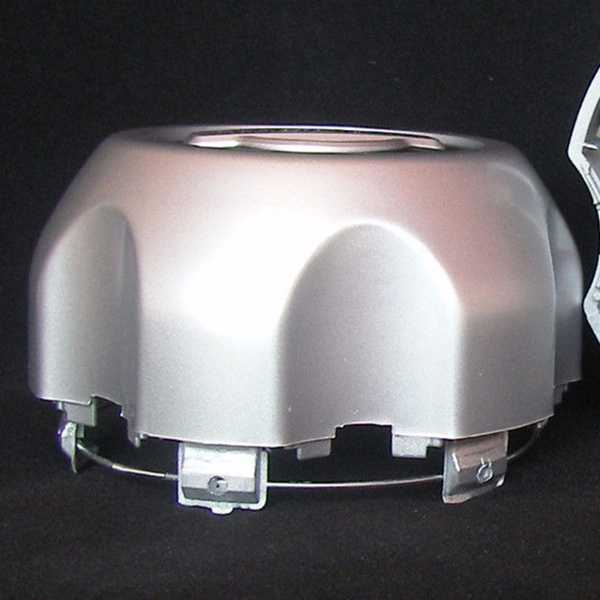 Set Of 3 Silver Wheel Hub Center Caps For 1991-2004 Corvette & 1993-1999 Camaro - 17" Rims, Aftermarket Replacement