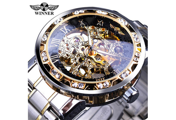 Skeleton discount horloge heren