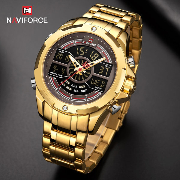 naviforce analog digital watch