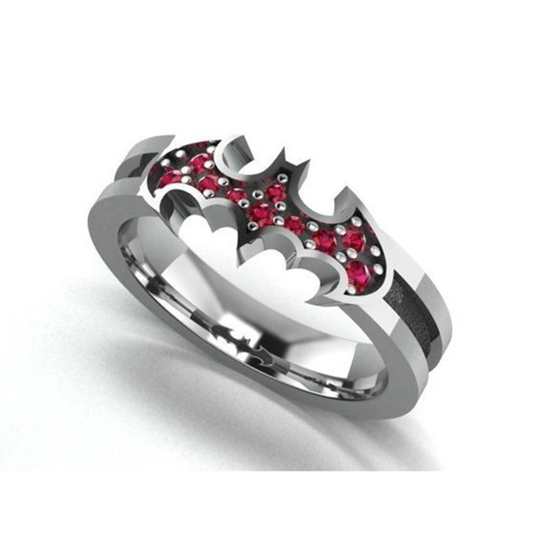 Womens batman sales wedding ring