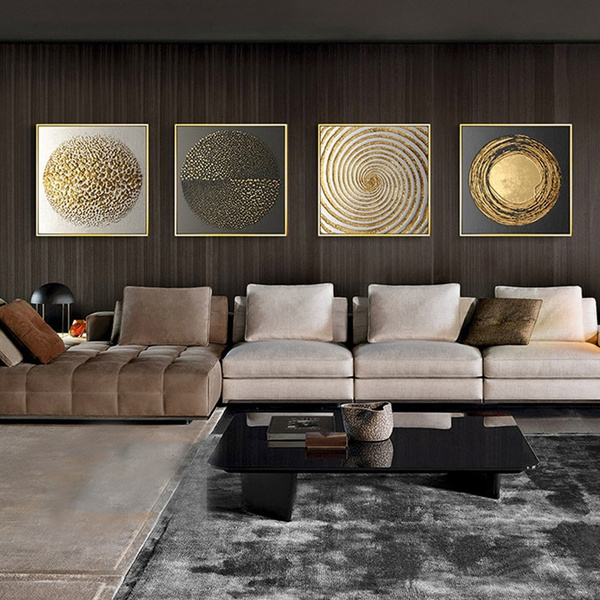 Abstract Canvas Painting Gold Black White Modern Square Texture Posters And Prints Home Decor Wall Art Pictures For Living Room Wish - Home Decor Wall Art Painting Abstract Canvas Painting Gold Black White Modern Square Texture Posters And Prints Home Decor Wall Art Pictures For Living Room Wish - Home Decor Wall Art Painting