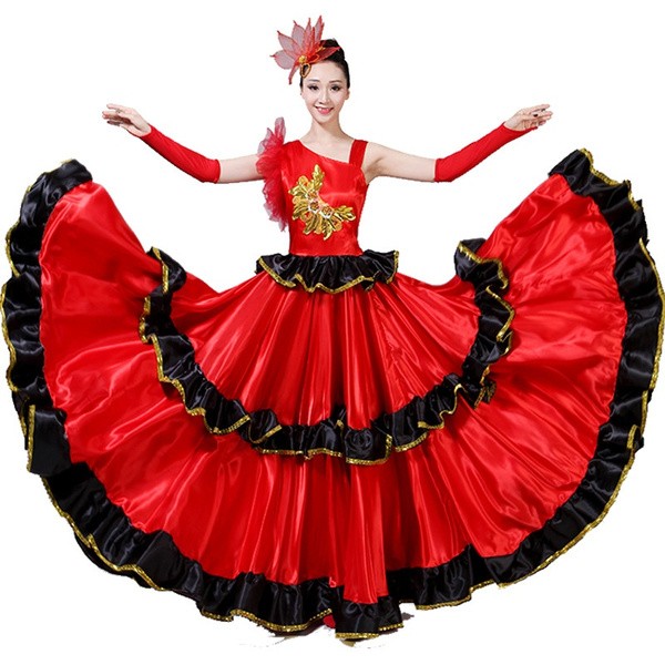 Women Flamenco Skirts Spanish Flamenco 