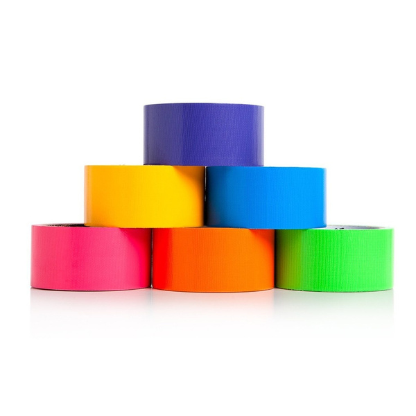 Multi Colored Duct Tape Variety Pack -12 Colors ... 10 yards x 2 inch rolls 