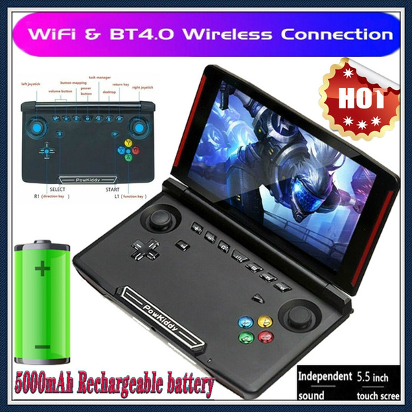 New Game Console In 2020! Powkiddy X18 Andriod Handheld Game