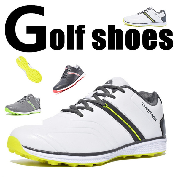New High Quality Leather Golf Shoes Lightweight Men's Shoes Golf
