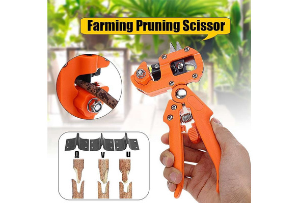 Garden Tools Grafting Pruner Chopper Vaccination Cutting Tree Plant Shears  Scissor Fruit Tree Grape Vine Graft Tool