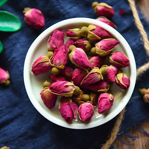 Rose Tea China Shandong Pingyin Dried Rosebud Without Sulfur Flower Tea