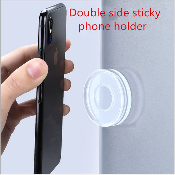 sticky phone holder