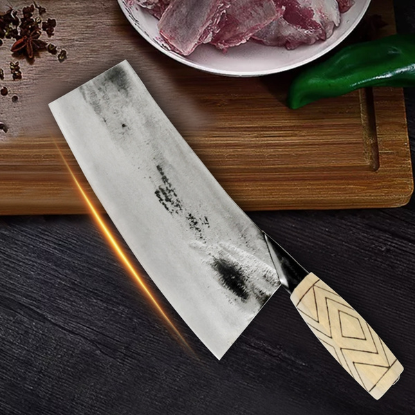 Knife, Handmade Forged Stainless Steel Kitchen Knives, Chinese