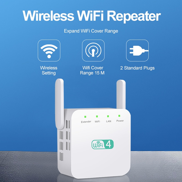 Landbrugs Opfattelse frill Super Boost Wifi Repeater 2.4G Wifi Extender Signal Amplifier Wi fi  Repeater Wifi Booster Dual Antennas Wi fi Amplifier Hotspot | Wish