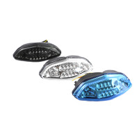 Par de espejos Street con logo rojo para Suzuki V-Strom 650/ L2/ 1000/ 3L