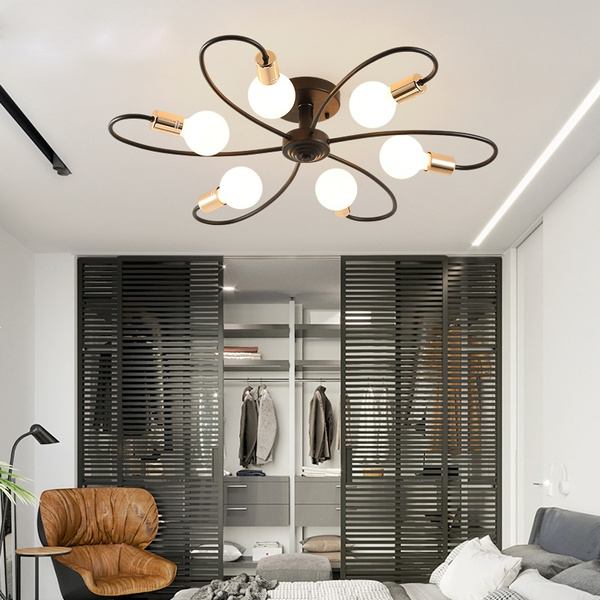 Industrial ceiling lights for deals living room