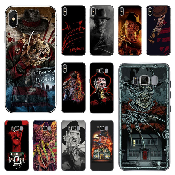Inspired by Freddy Krueger iPhone X XR 7 plus 8 Xs Max Case Halloween M105 