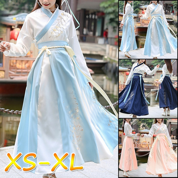 Women Ancient Fairy Dress Elegant Chinese Traditional Dance