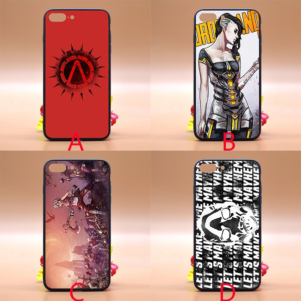 Borderlands Phone Case Design Borderlands Logo TPU PC Phone Case Cover for IPhone Samsung Huawei