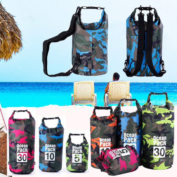 camo dry bag backpack