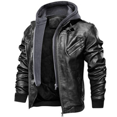 motorcyclejacket, Hood, Fashion, Coat